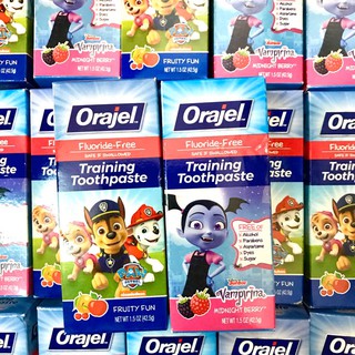[ĐỦ MÙI] Kem Đánh Răng Cho Trẻ Em Orajel Training Toothpaste