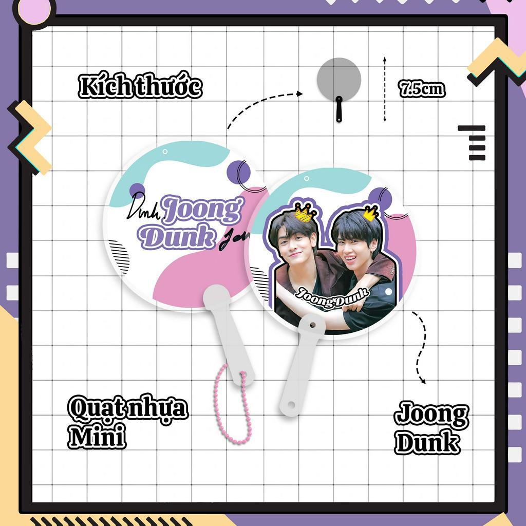 Quạt tròn Mini Cặp đôi JoongDunk 7.5cm