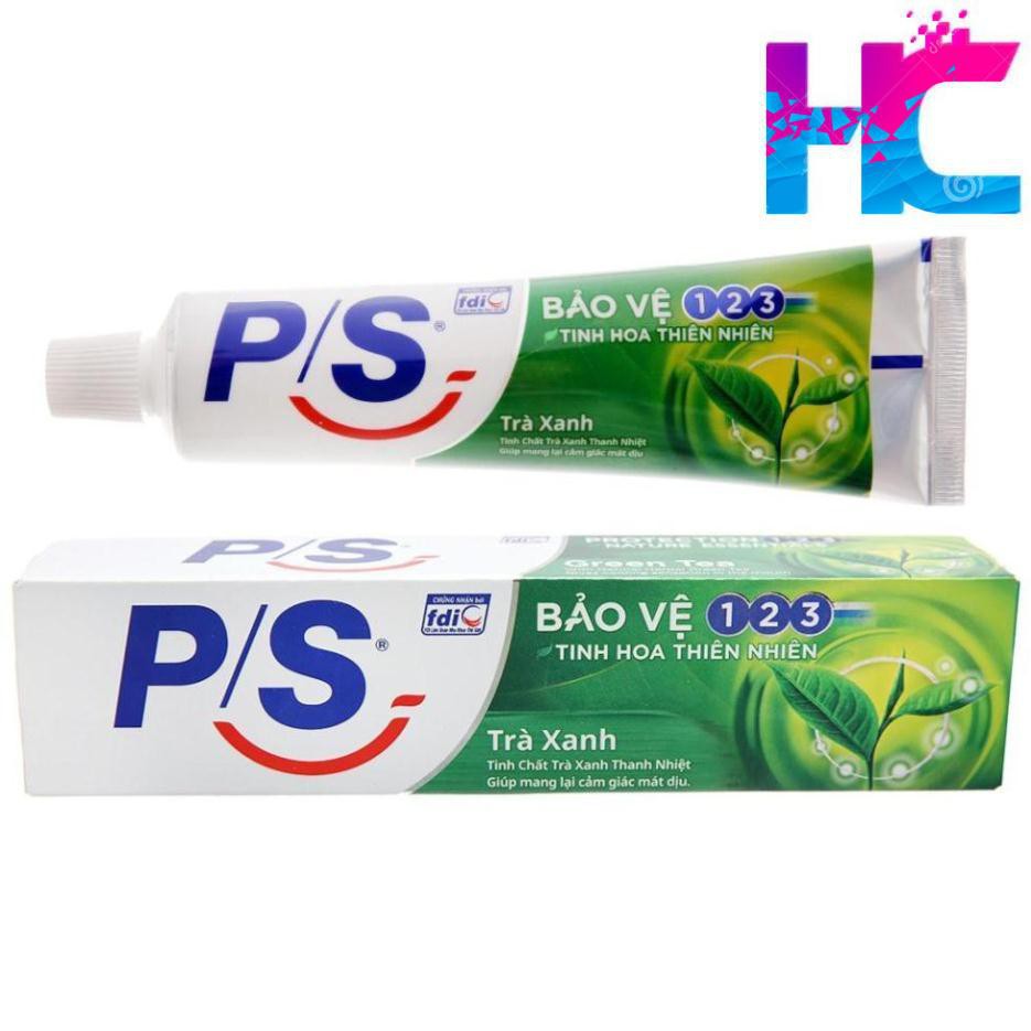 Kem đánh răng ps trà xanh 123 loại 190g