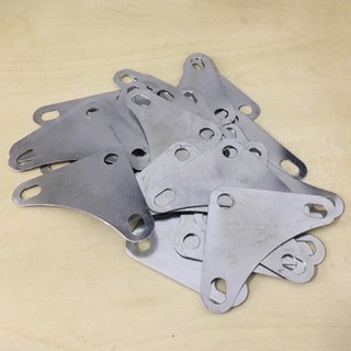 50 cái Bát Sắt Bắt Kệ V Lỗ 50 con ốc và bù lon bắt sắt V lỗ đa năng