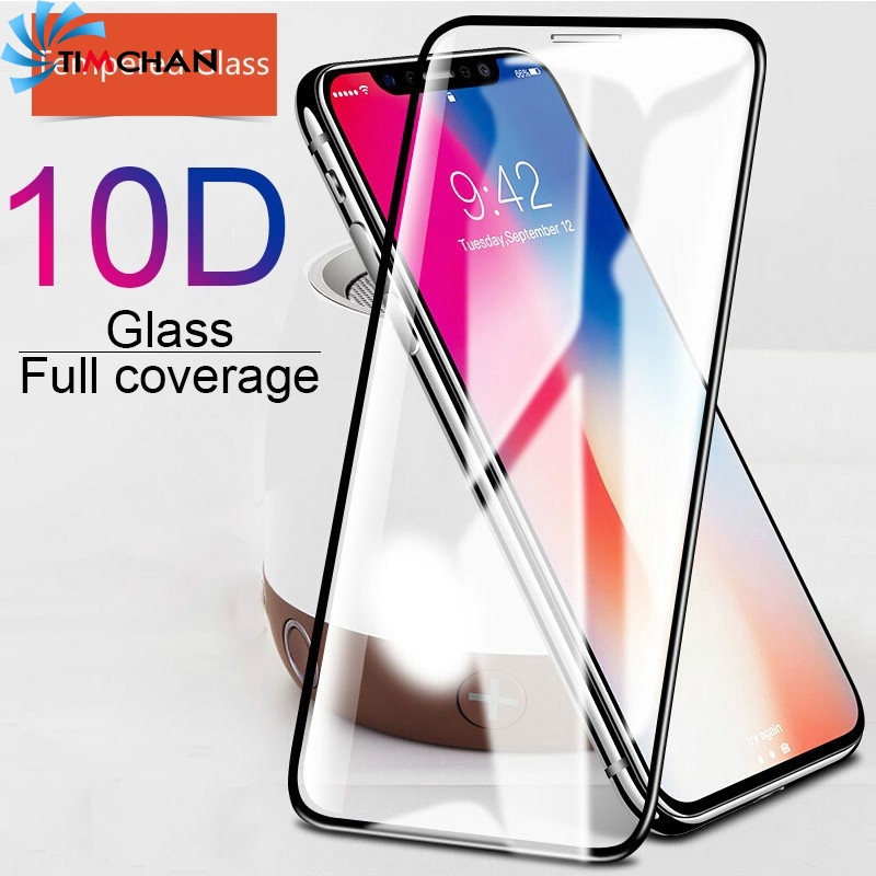 Kính cường lực 10D chống trượt thích hợp cho Iphone 6 6s 7 8 8plus X Xs 11pro Xr 11 pro Max