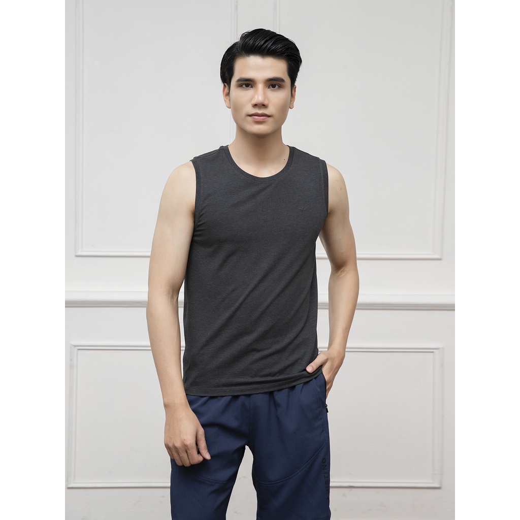 Áo tank top nam  ARISTINO chất liệu Cotton cao cấp, mềm mại, thấm hút tốt, độ đàn hồi cao - ATTR04