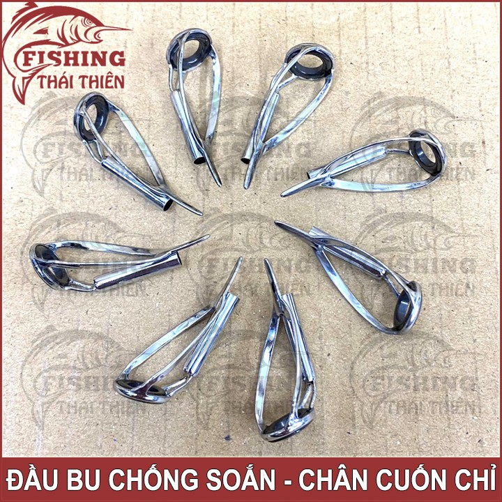 Đầu bu chống soắn dùng cho cần câu cá máy có chân cuốn chỉ