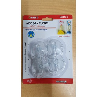 Combo 10 vỉ Móc Dán Tường Dahoco - Vỉ 4 chiếc 0.8kg (DHC-22N)