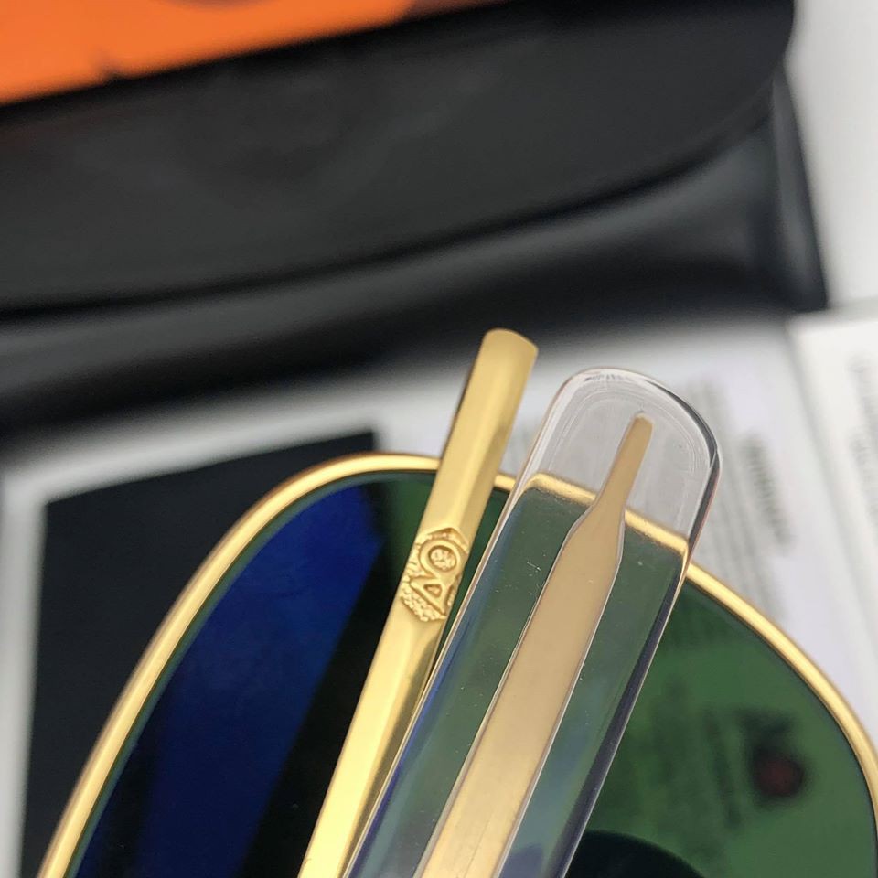 Kính mắt nam AO Pilot tròng thủy tinh chống UV400