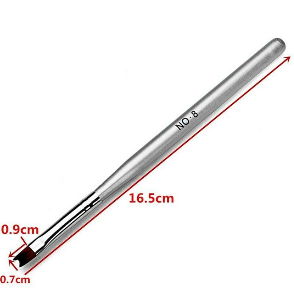 Bộ 8 Cọ Vẽ Móng Tay Gel UV Acrylic DIY