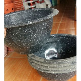 Bộ 10 chậu nhựa tròn đẹp phi 36cm x20cm