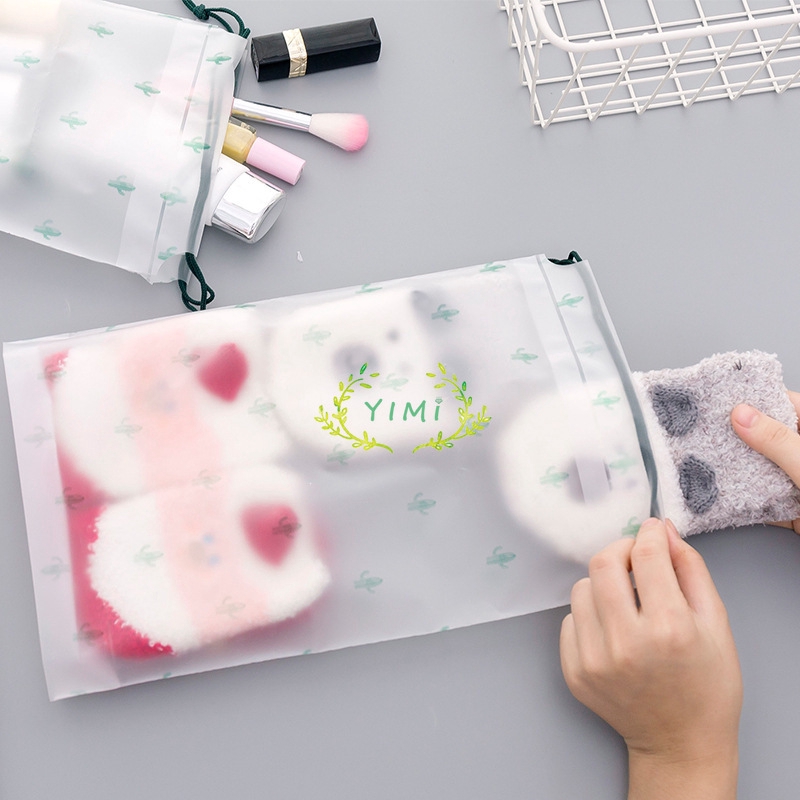 Túi dây rút sáng tạo hình cây xương rồng tiện dụng khi đi du lịch