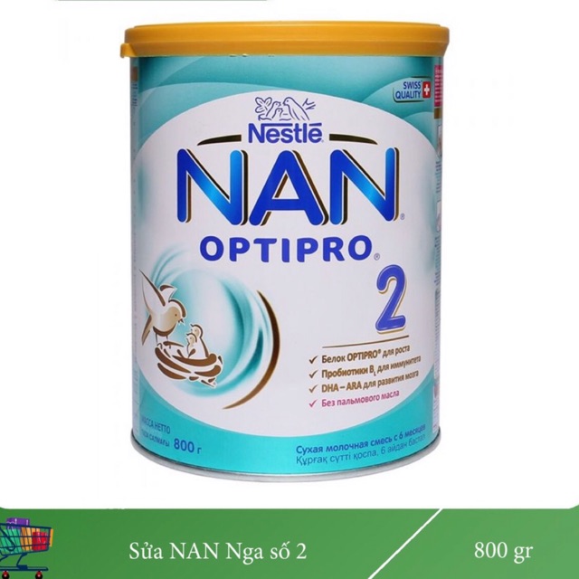 Sữa Nan Nga số 2 800g