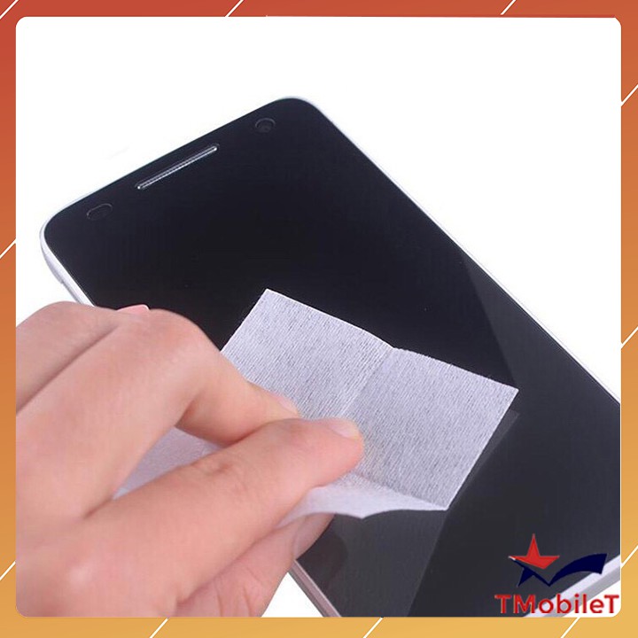 Giấy lau cường lực lau kính 1 lau ướt 2 lau khô Cho Điện Thoại IPHONE/ SAMSUNG/ OPPO/ XIAOMI/ VIVO/ HUAWEI/ REALME