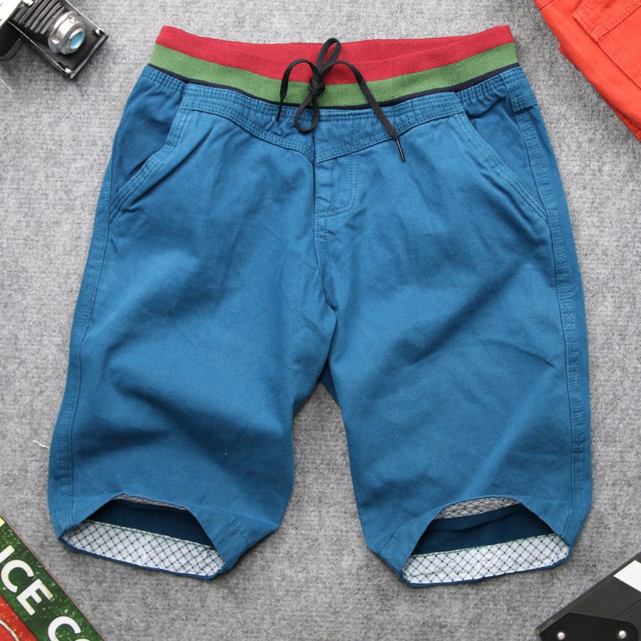 Quần short kaki nam đen lưng thun TS159 Tronshop | BigBuy360 - bigbuy360.vn