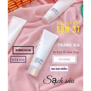 Sữa rửa mặt su:m 37 trắng da 40ml