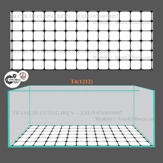Tranh 3D dán đáy bể cá cảnh Tranh 3D phông nền bể cá cao cấp – Trang trí hồ cá cảnh – Có keo sẵn – Cường Điện