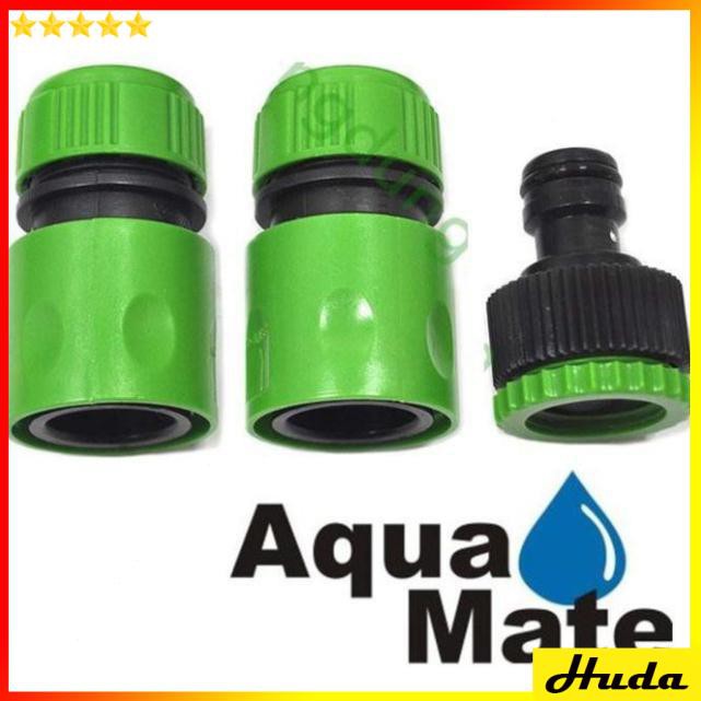 Bộ 3 Khớp Nối ống nước máy xịt rửa Aqua Mate Taiwan  DSG