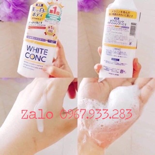 Sữa tắm trắng da White ConC Nhật ( 360ml)