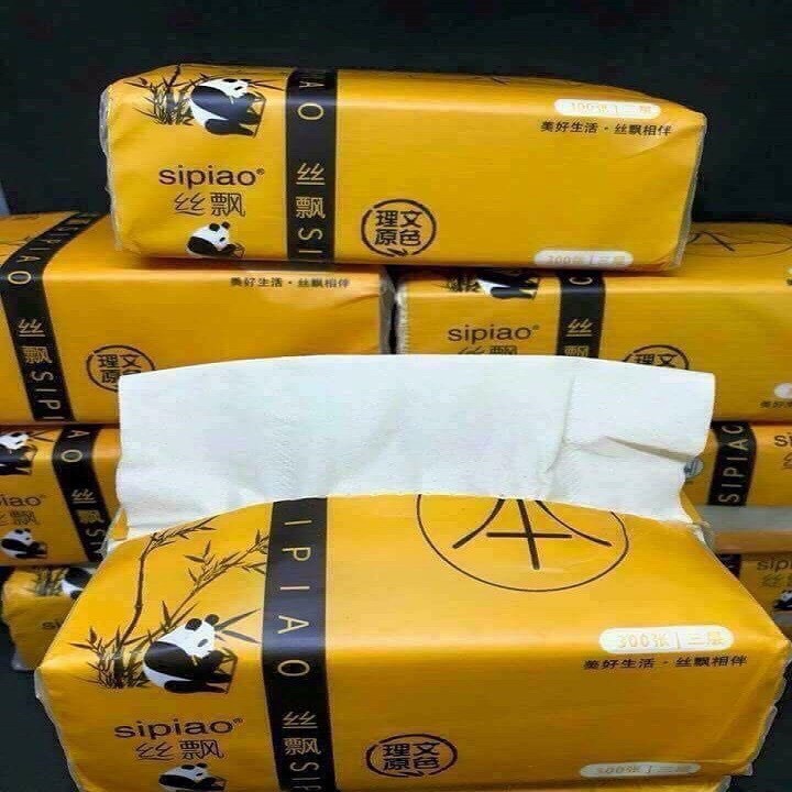 🔥 Giấy Ăn Gấu Trúc Thùng 30 Gói