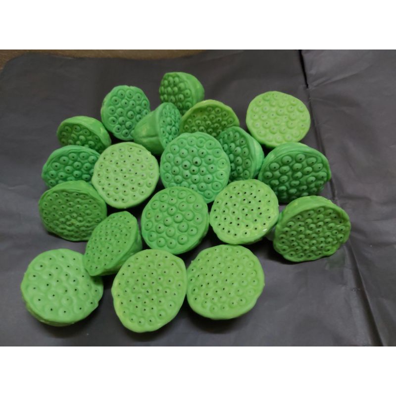 Gương sen  giả làm hoa handmade