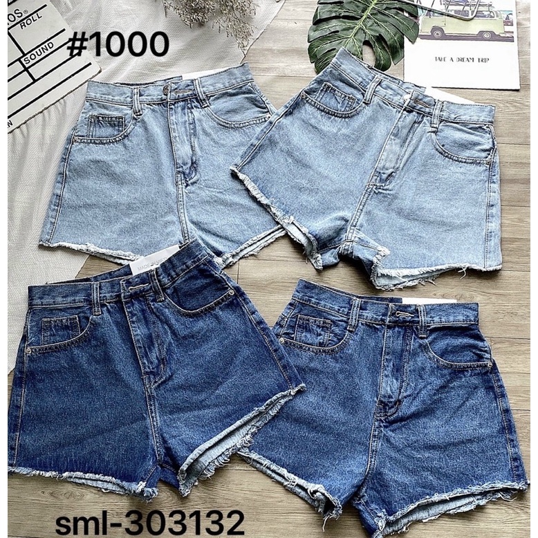 Quần Short Jeans Bigsize TCshopjean VNxK Nữ Trơn Size Lớn nhỏ đến 35 (2 màu) Ms 1000