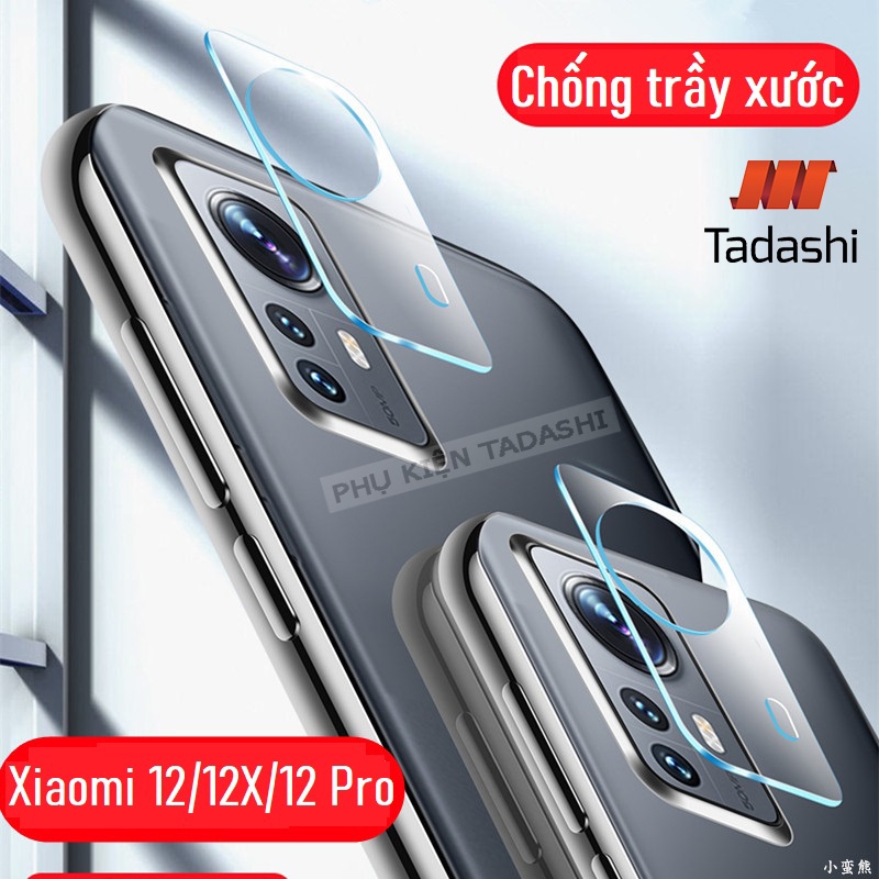 Miếng Dán Bảo Vệ Camera Xiaomi 12/ 12X/ 12S, Xiaomi 12T/ Xiaomi 12T Pro, K50/ K50 Gaming Trong Suốt, Chống Trầy Xước.