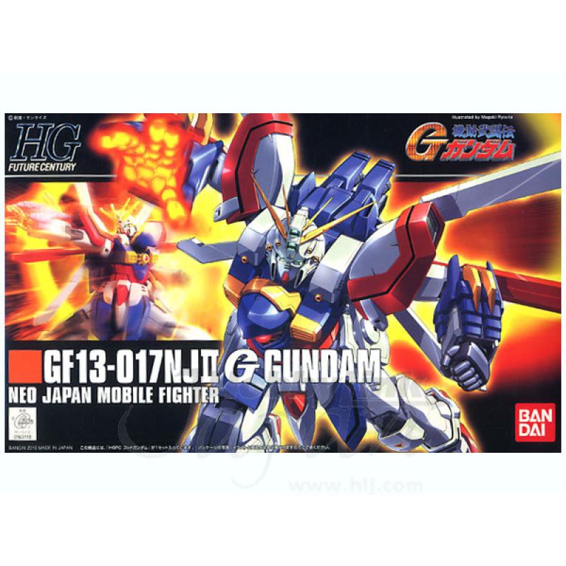 Mô Hình Lắp Ráp HG GF13 017NJ II God Gundam Bandai - GDC 4573102582652