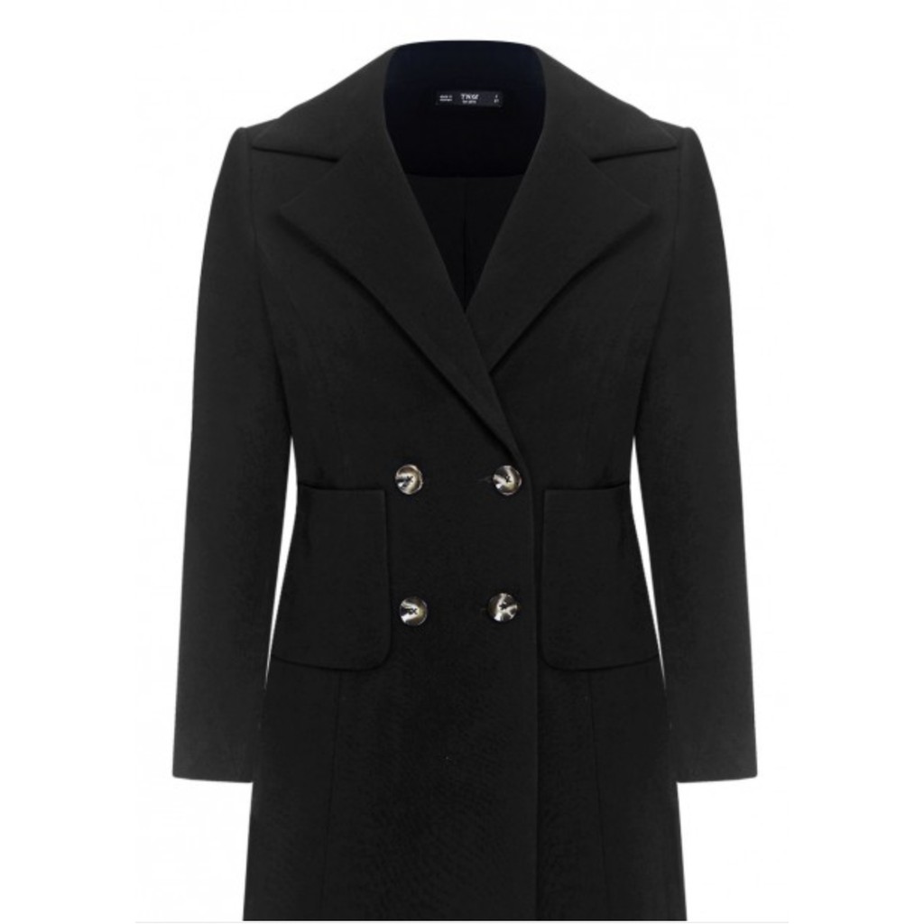 Áo khoác măng tô túi tròn A851 NỮ TNG | BigBuy360 - bigbuy360.vn