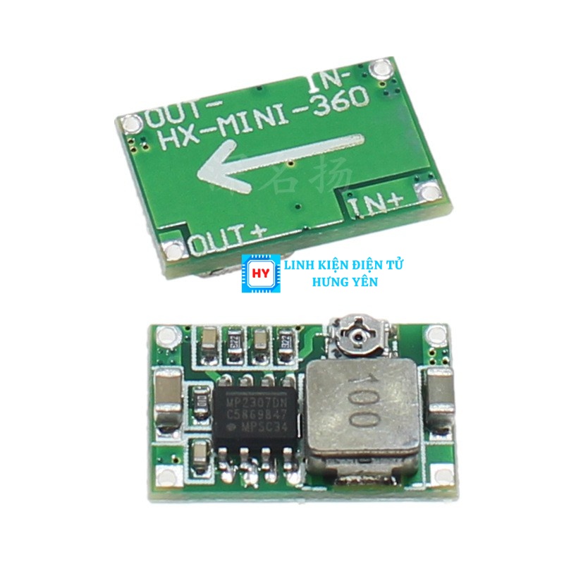 Mạch Giảm Áp Mini 3A (4.5 - 28V) -&gt; (0.8 - 20V) MP2307