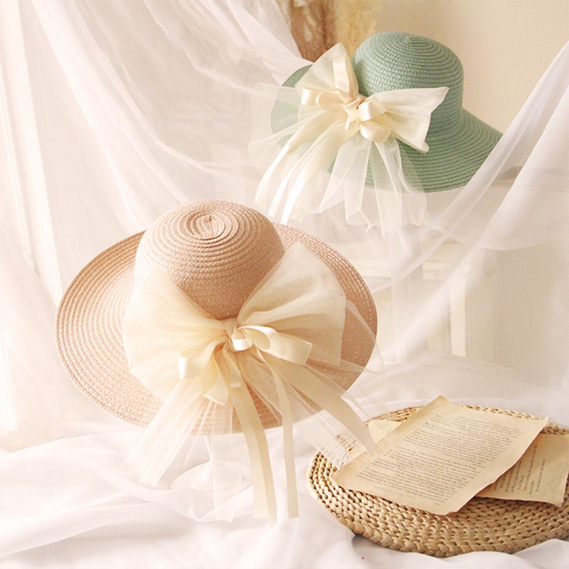 Nón Cối Đi Biển Phong Cách Hàn Quốc Cho Bé