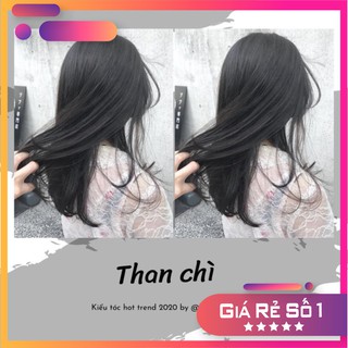 Thuốc nhuộm tóc Than chì không tẩy lên từ nền đen buddyhairs, Buddy