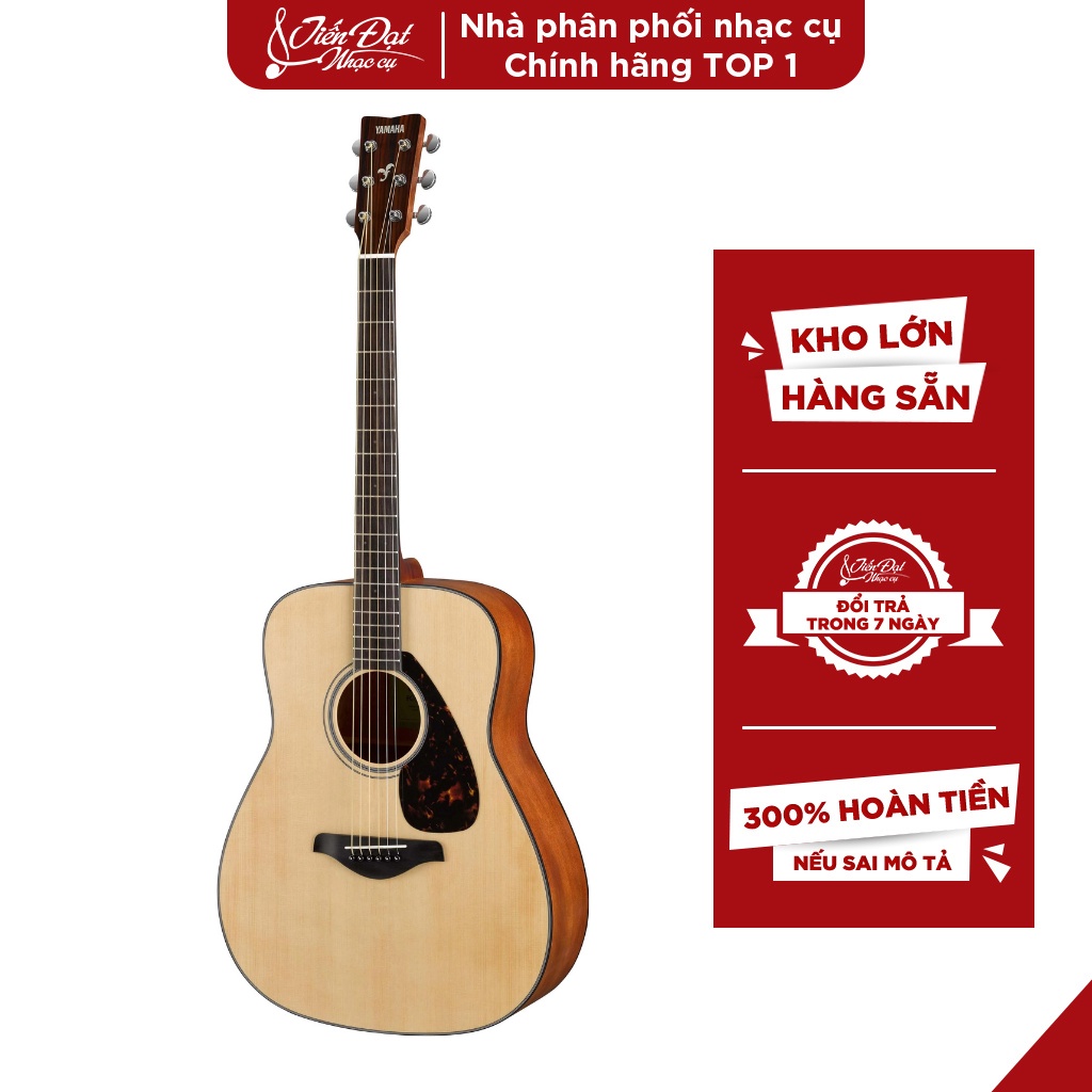 Đàn Guitar Acoustic Yamaha FG800M Kiểu Dáng Phương Tây Cổ Điển, Âm Thanh Tự Nhiên, Phong Phú, Thiết Kế Hoàn Hảo