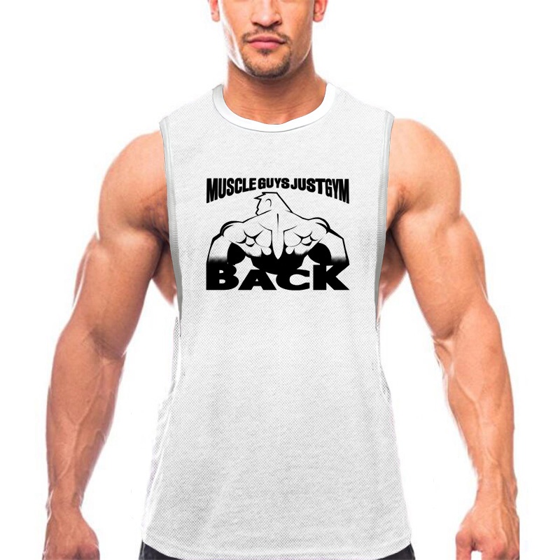 Áo Ba Lỗ Lưới Thoáng Mát Chất Lượng Cao Cho Nam Tập Thể Thao