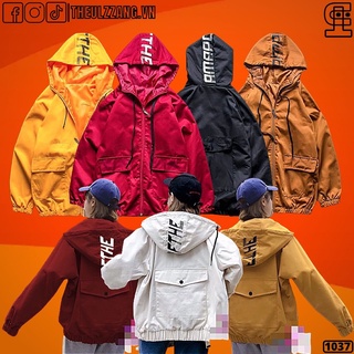 Áo Khoác Bomber Jackets Nam Nữ Kaki 2 Lớp Chất Siêu Đẹp Áo Khoác Đôi Nam Nữ NÓN F THE - AK1037