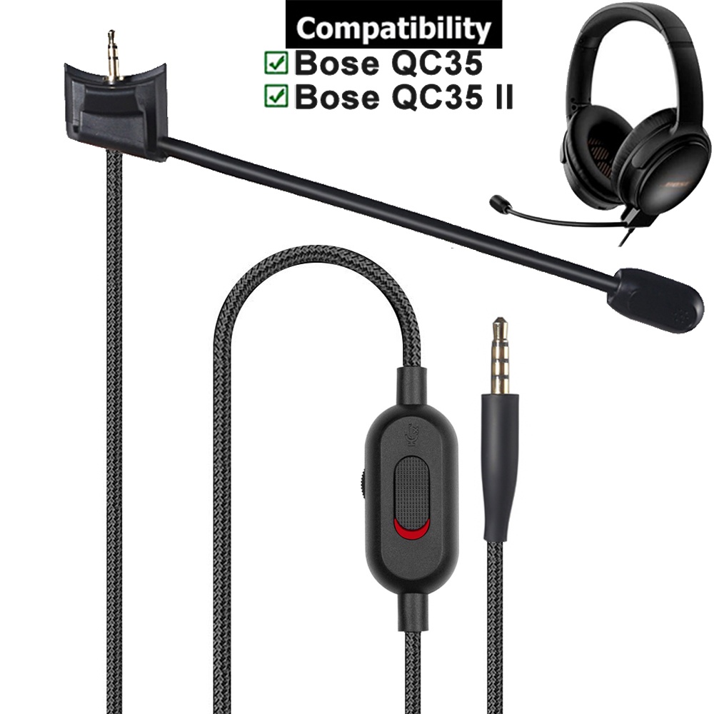 Dây Cáp Thay Thế Cho Tai Nghe Bose QuietComfort 35 Series I II QC35 QC35-II