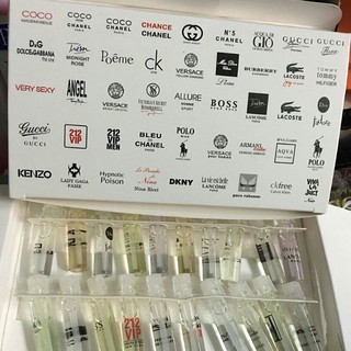 Nước Hoa Mini 20 Lọ Nhiều Mùi