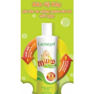 Sữa tắm Lactacyd milky