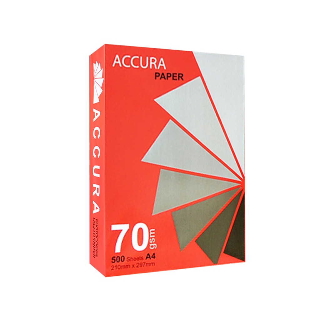 Giấy In Photo Accura A4 70gsm 500 tờ Nhập Khẩu Indonesia Dùng Cho Văn Phòng, Cửa Hàng Photo