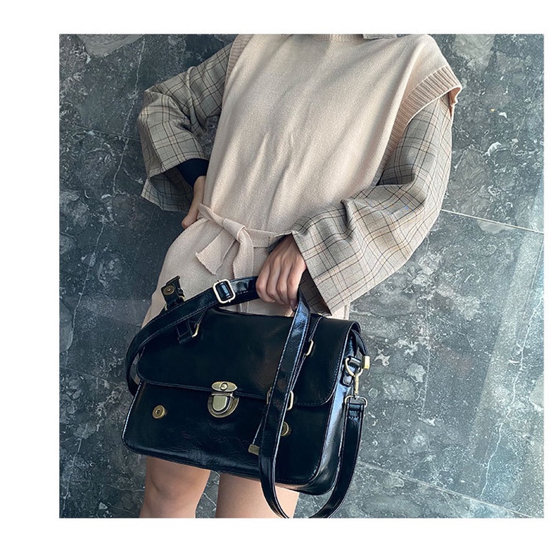 Túi Đeo Vai Màu Đen Sức Chứa Lớn Thời Trang 2022 Gylb1369 Cho Nữ