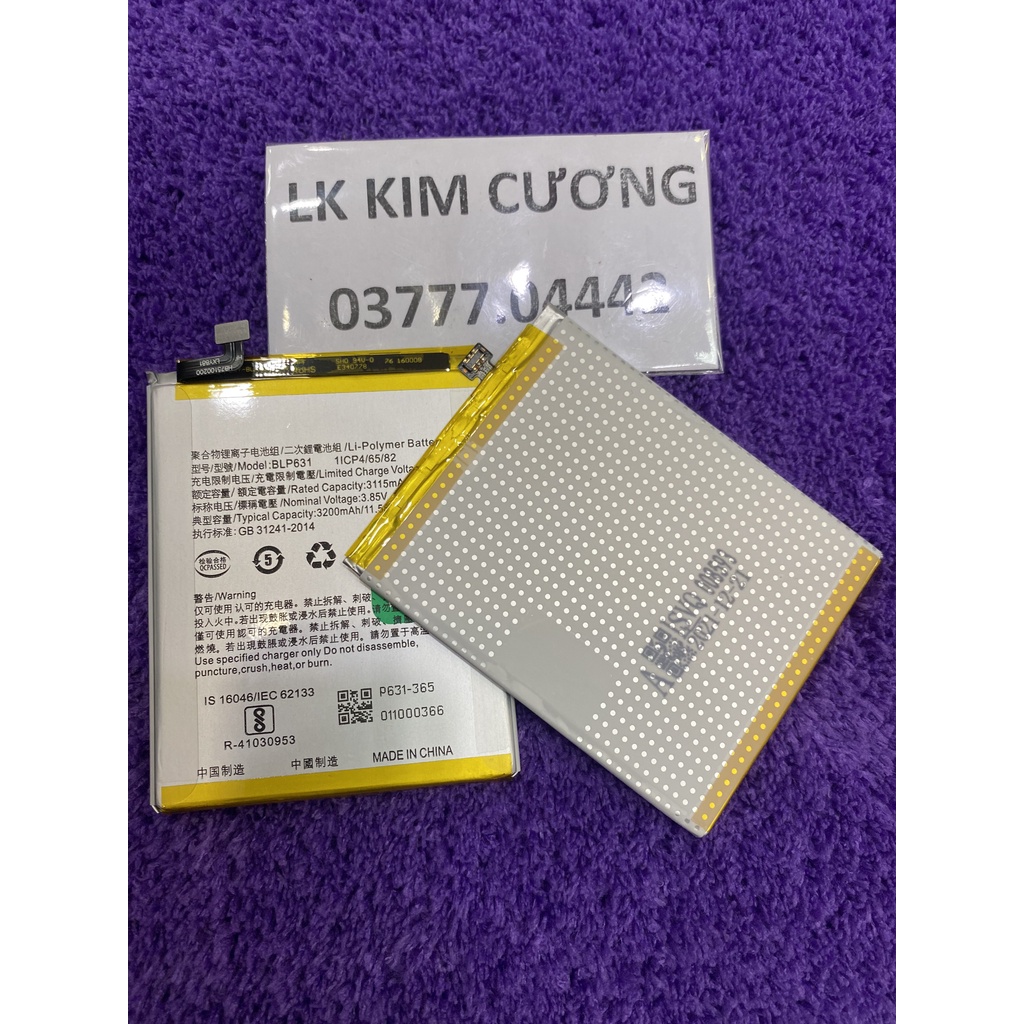 PIN tương thích oppo BLP631 -F3-A77-F5-A73