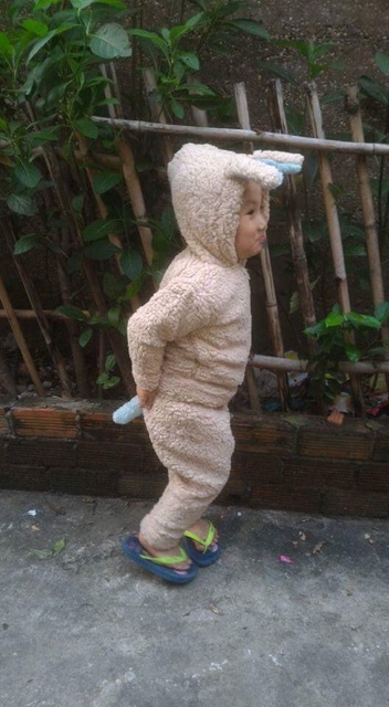 Bộ lông siêu ấm cho bé