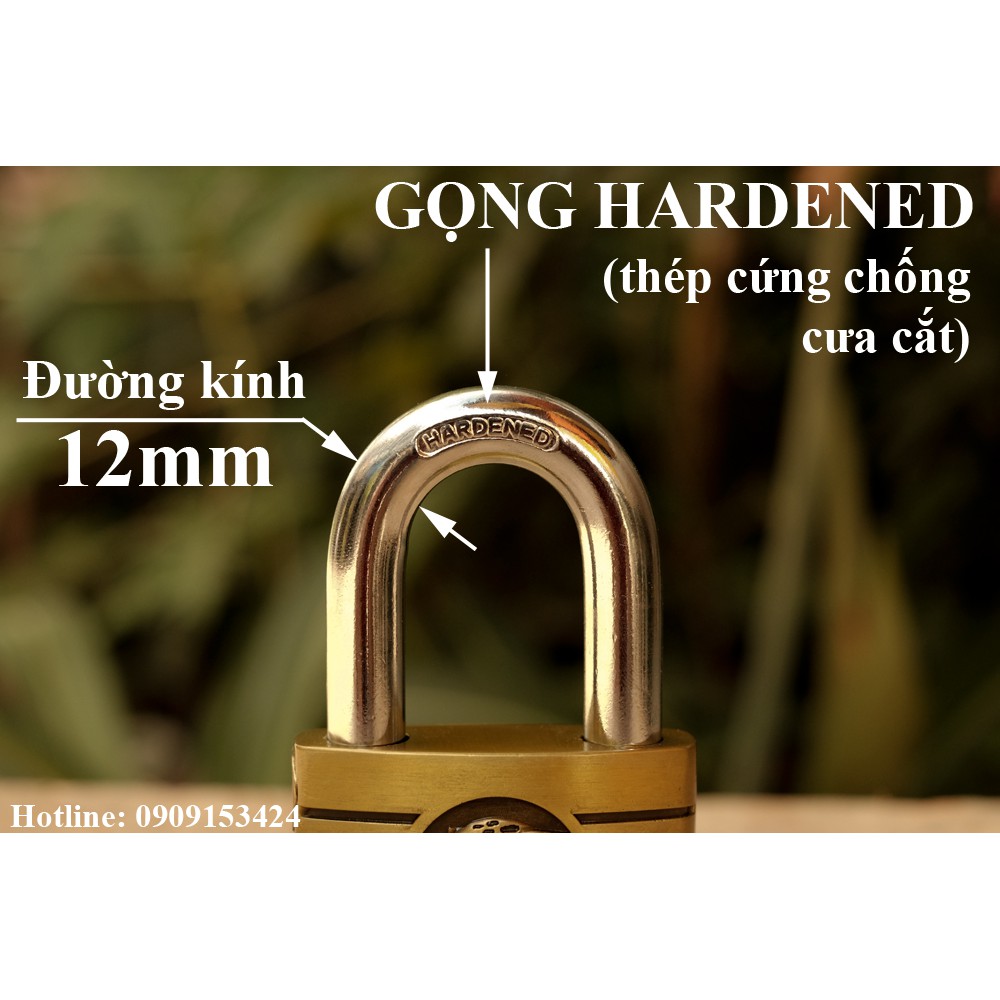 Ổ KHÓA CAO CẤP ZORO - GỌNG SIÊU CỨNG