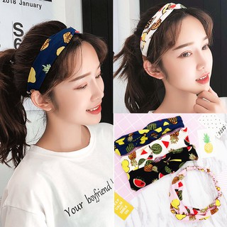 Băng Đô Turban Trái Cây Vải Voan Mát Lịm ^^