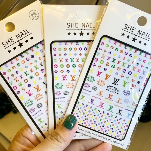 Sticker dán LV