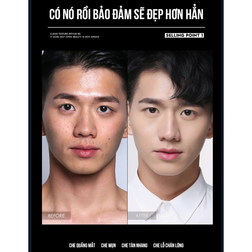 Kem Nền BB Cream Che Khuyết Điểm Cho Nam BLUEMAN (50g) | BigBuy360 - bigbuy360.vn