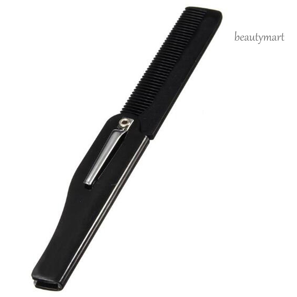 [Hàng mới về] Lược chải râu tóc dạng xếp gọn bỏ túi dành cho nam và nữ