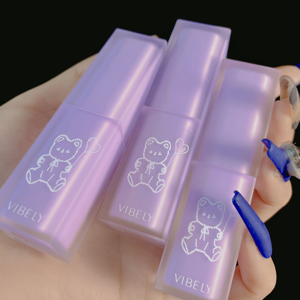 [Hàng mới về] Son Kem Vibely Tông Nhung Lì Chống Nước Xinh Xắn Lâu Trôi Hợp Thời Trang