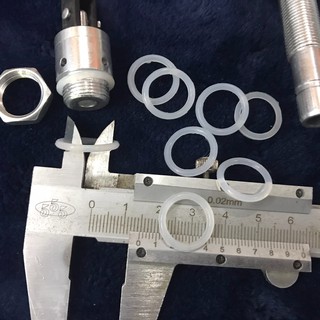 Gioăng silicon chịu nhiệt cho thanh nhiệt nồi phở ,nồi xôi , thuyền bún ...có chân zen 17mm