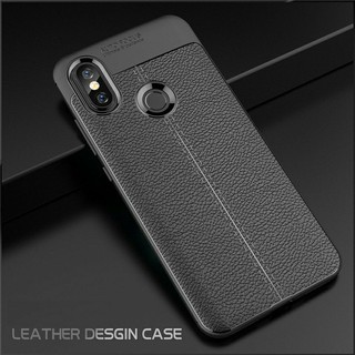 Ốp Lưng Auto Focus vân da dành cho điện thoại Xiaomi Mi8 SE