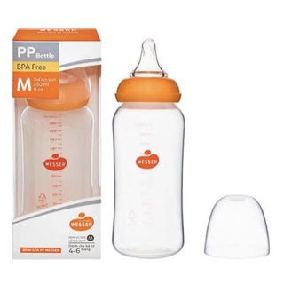Bình wesser pp 250ml cổ hẹp