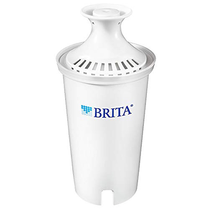 Bộ bình lọc nước Brita Lake Pitcher + 2 lõi lọc, White