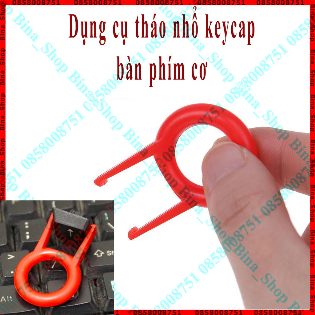 Dụng cụ tháo nhổ keycap bàn phím cơ - Key Puller