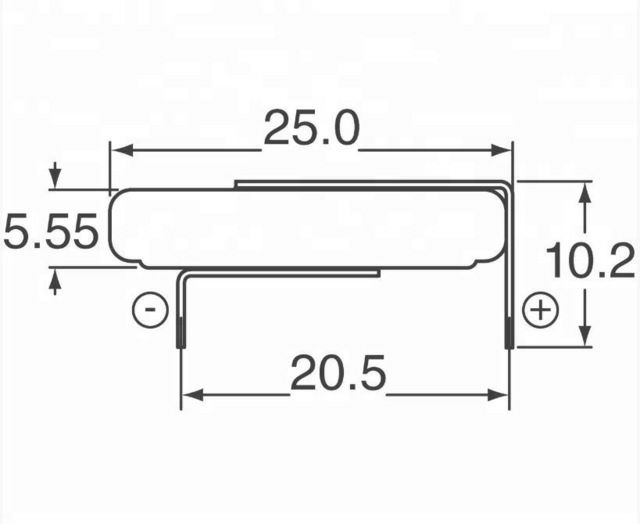 PIN NỒI CƠM CR2450(Chân hàn nằm)